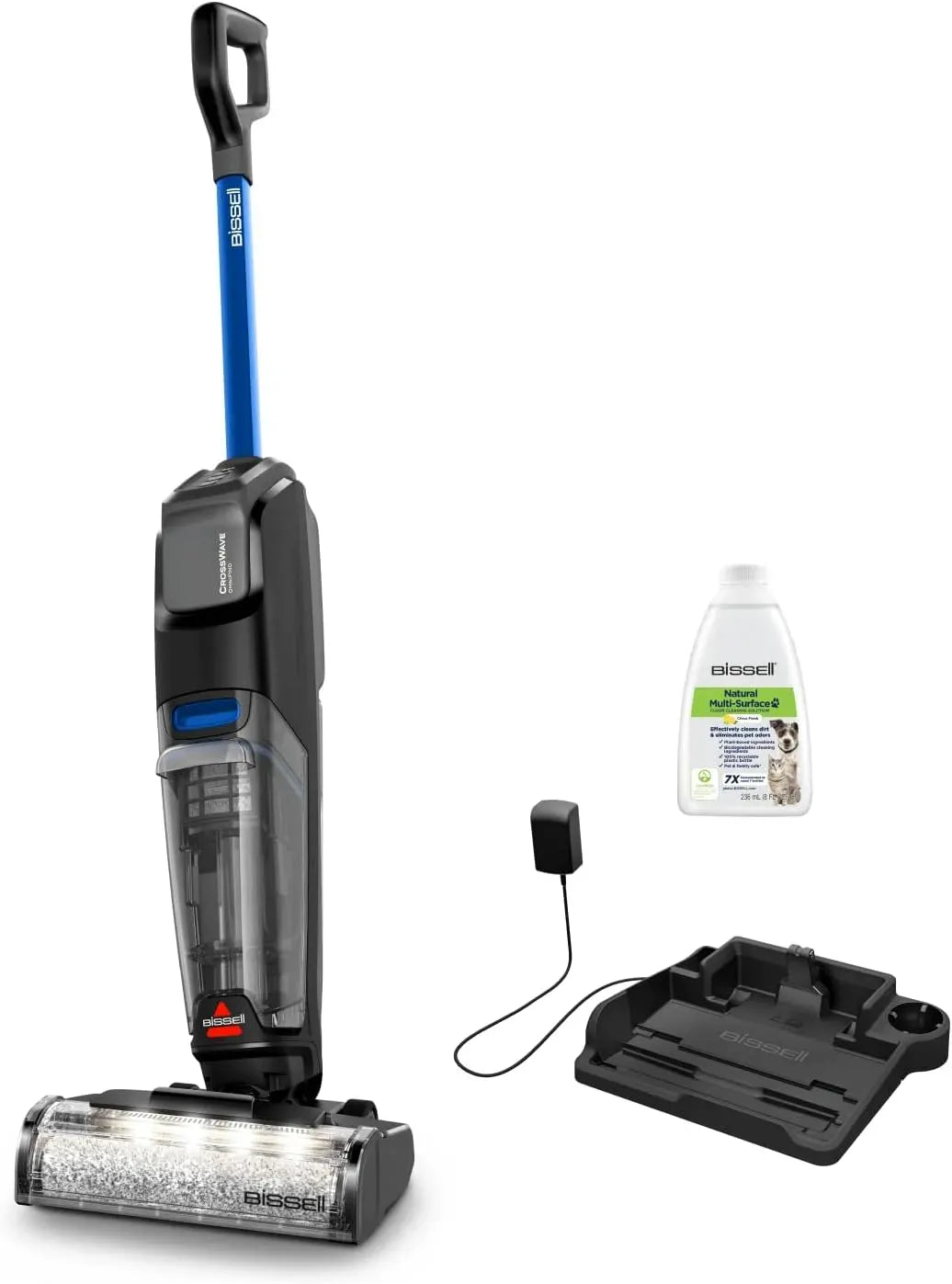 Aspirapolvere 4006N, aspiratore elettrico domestico, senza fili, Bissell CrossWave OmniFind Aspirapolvere Senza Fili