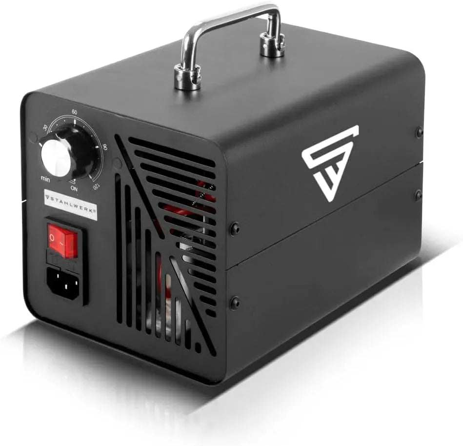 Purificatore d'aria, STAHLWERK OG-40, timer, fino a 200 mq, Generatore di ozono ST da 40 g/h, funzione di funzionamento continuo e timer