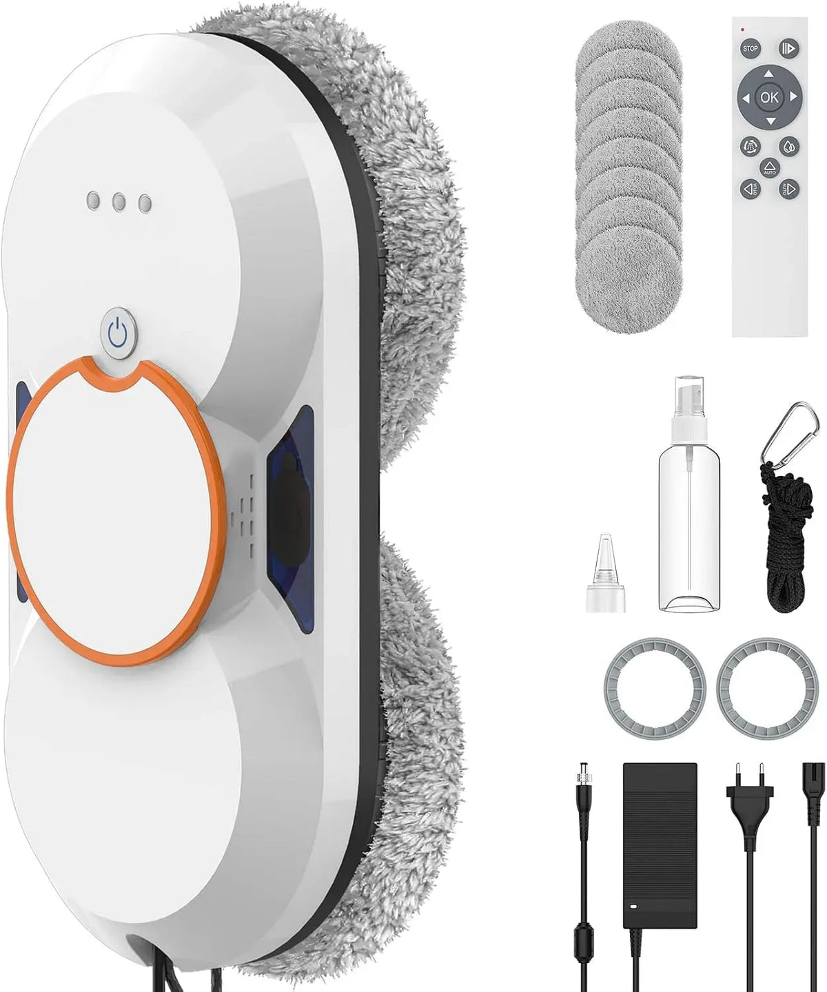 Lavavetri, pulitore elettrico per vetri, per Superfici Lisce, Robot