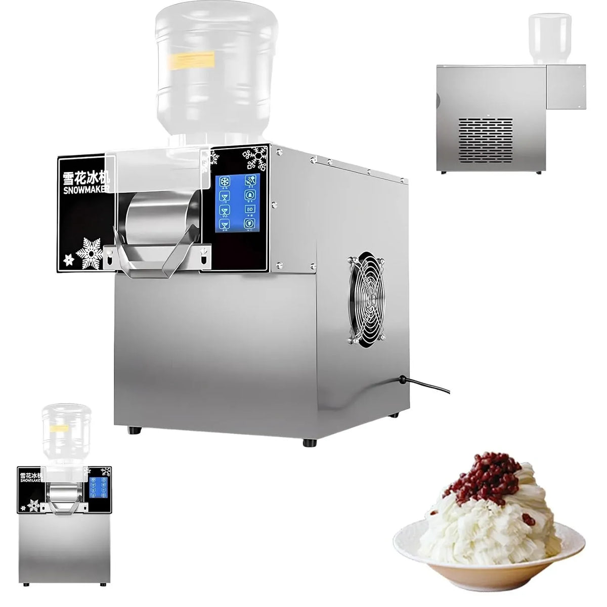 132LBS/264LBS Macchina, Fabbricatore di Ghiaccio a Scaglie