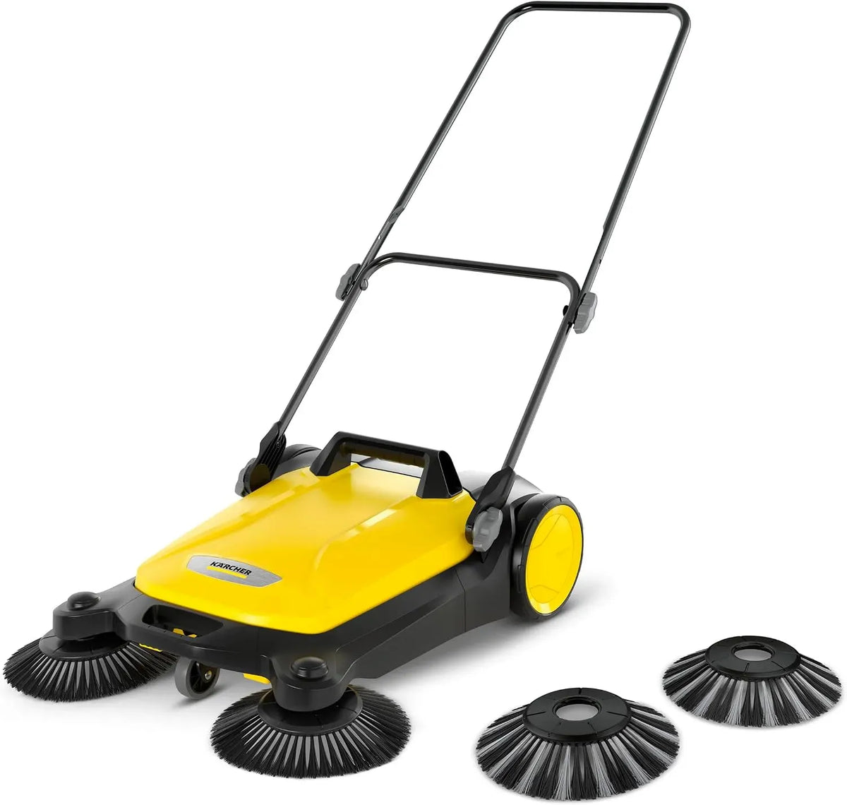 S 4 2-in-1 Handkehrmaschine, macchina spazzatrice per pavimenti