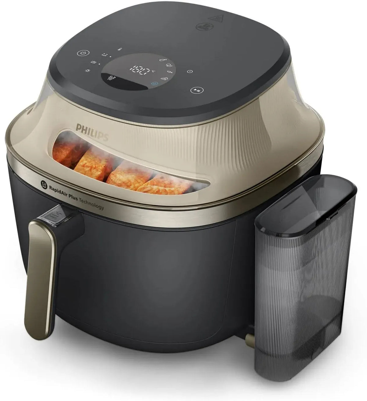 Friggitrice ad aria NA543, 7.2 L, 2000 W, touch, 2 zone di temperatura