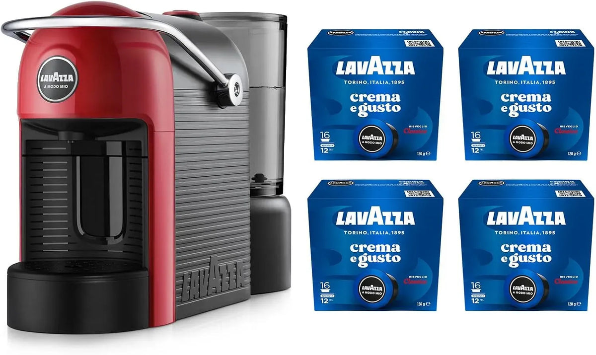 Macchina per espresso, rosso, macchina da caffè espresso, Lavazza A Modo Mio Jolie Evo