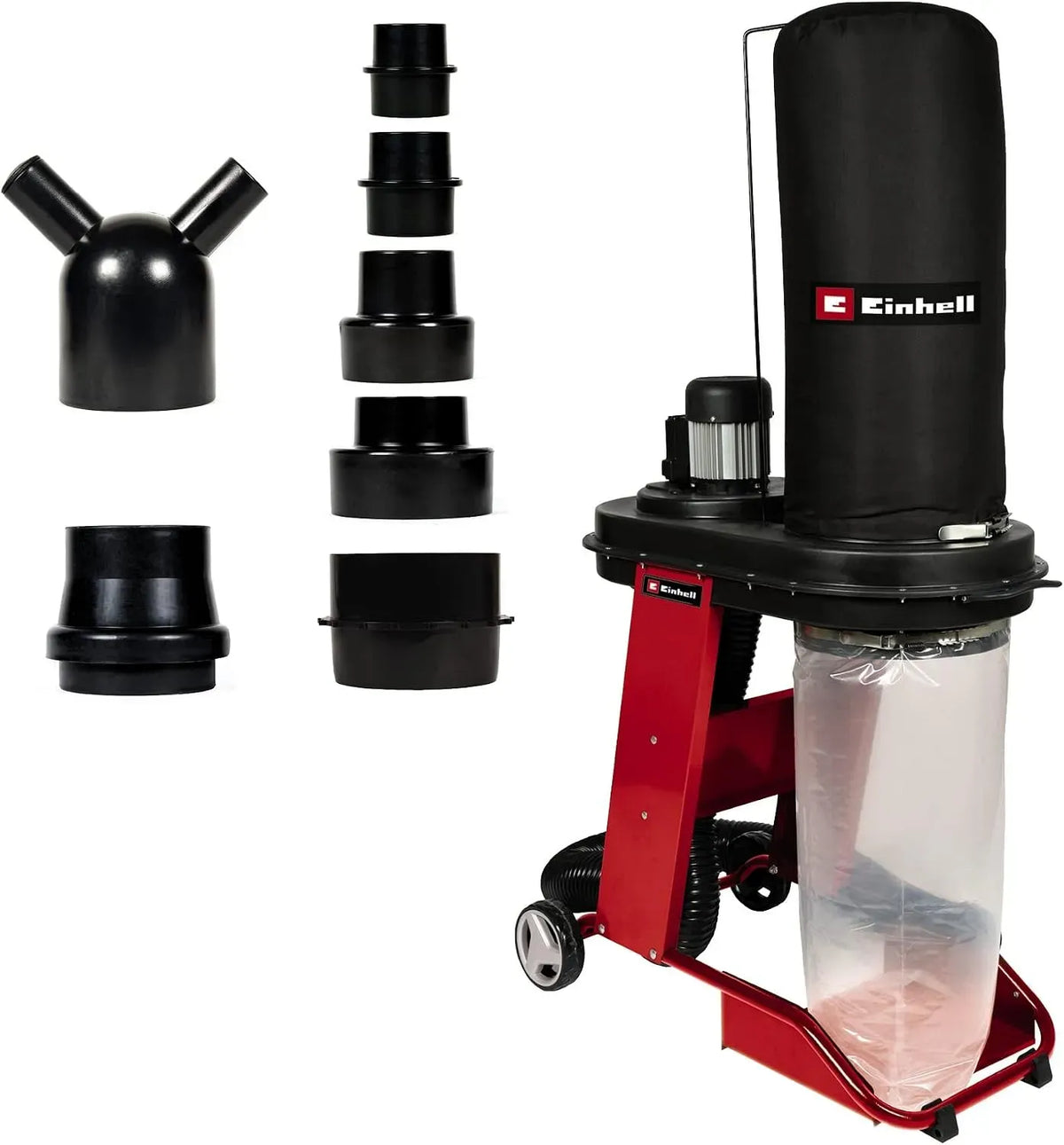 Einhell VE 550 Adattatore, 2x36 Mm, 65 L, 550 W, 2,5 M, 100 mm