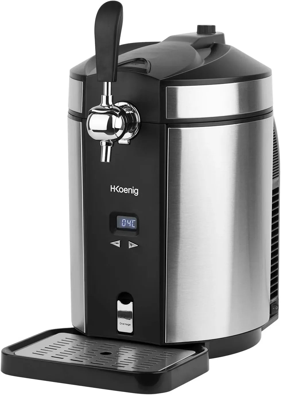 BW1880 display a LED, acciaio inossidabile, per professionale, Spillatore di birra per Fusti Universali 5L, Pressurizzati e Non-pressurizzati da 5L
