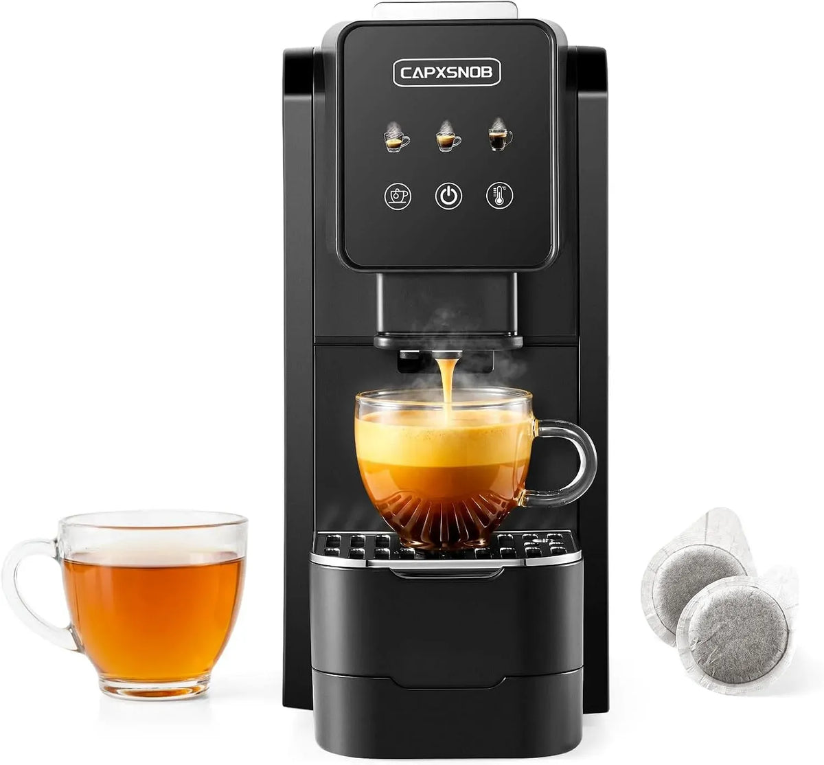Macchina da caffè Casabar1, touch, Touchscreen, 44mm, 4 Bevande