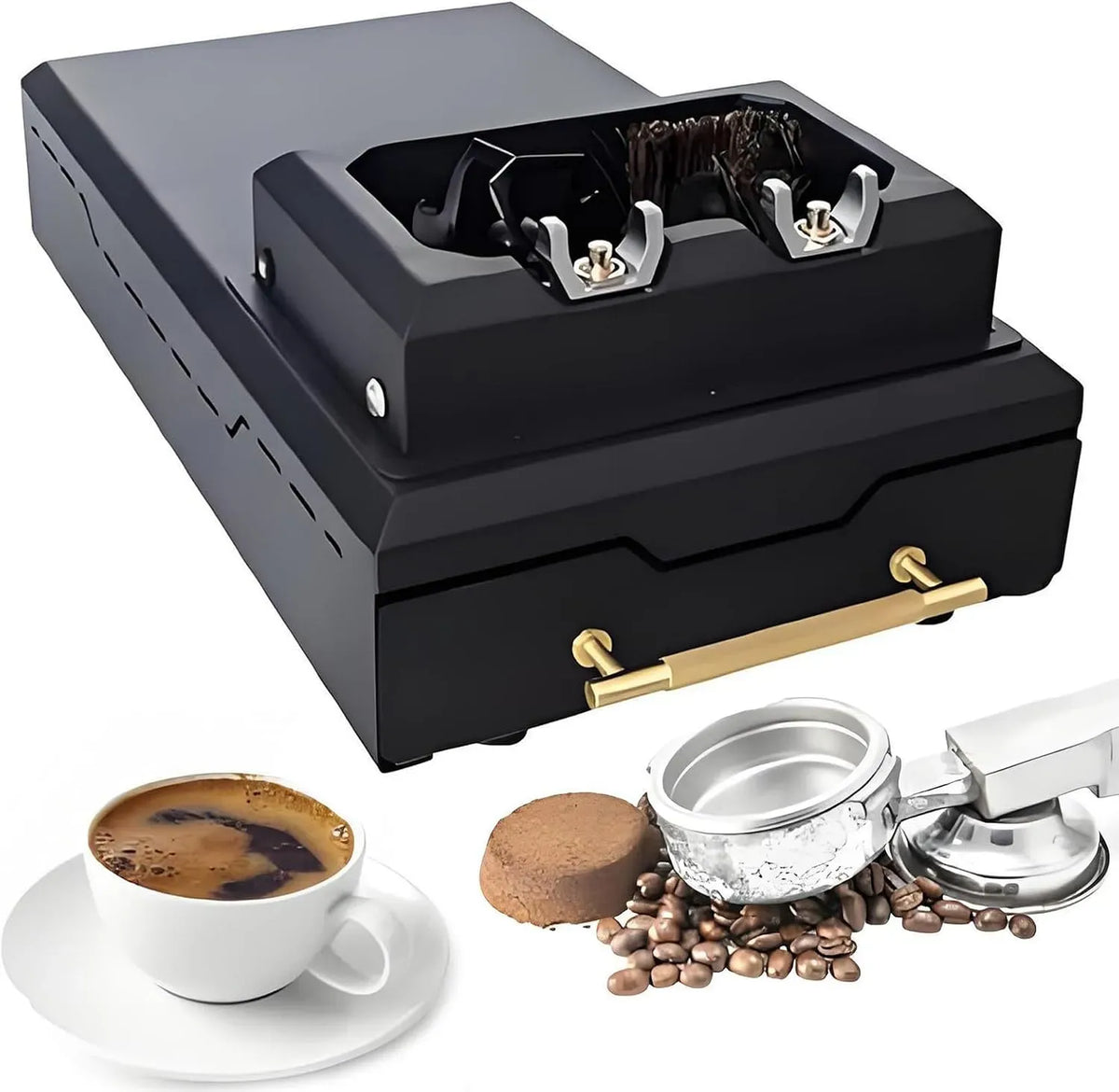 Portafiltro, Contenitore, Pulitore, macchina da caffè elettrica, 150 W, 58 mm, professionale, per Portafiltro da caffè Espresso