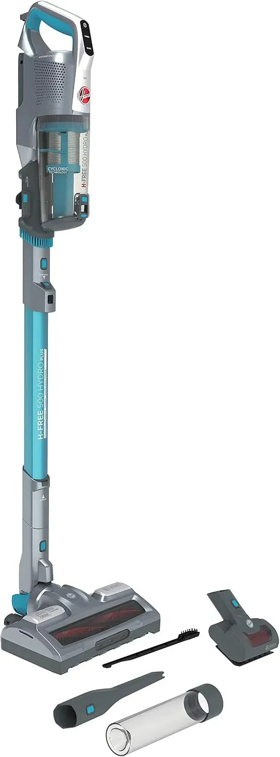 Hoover FREE 500 HF522YSP Aspirapolvere, 0,45 L, 330 W, blu, Autonomia 45 Min