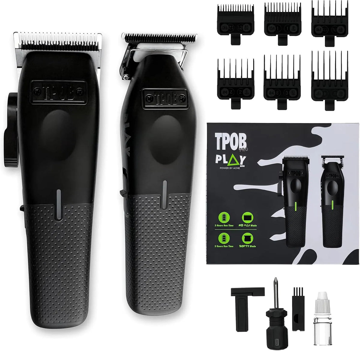set nero, Mini Play, per Tagliacapelli professionale