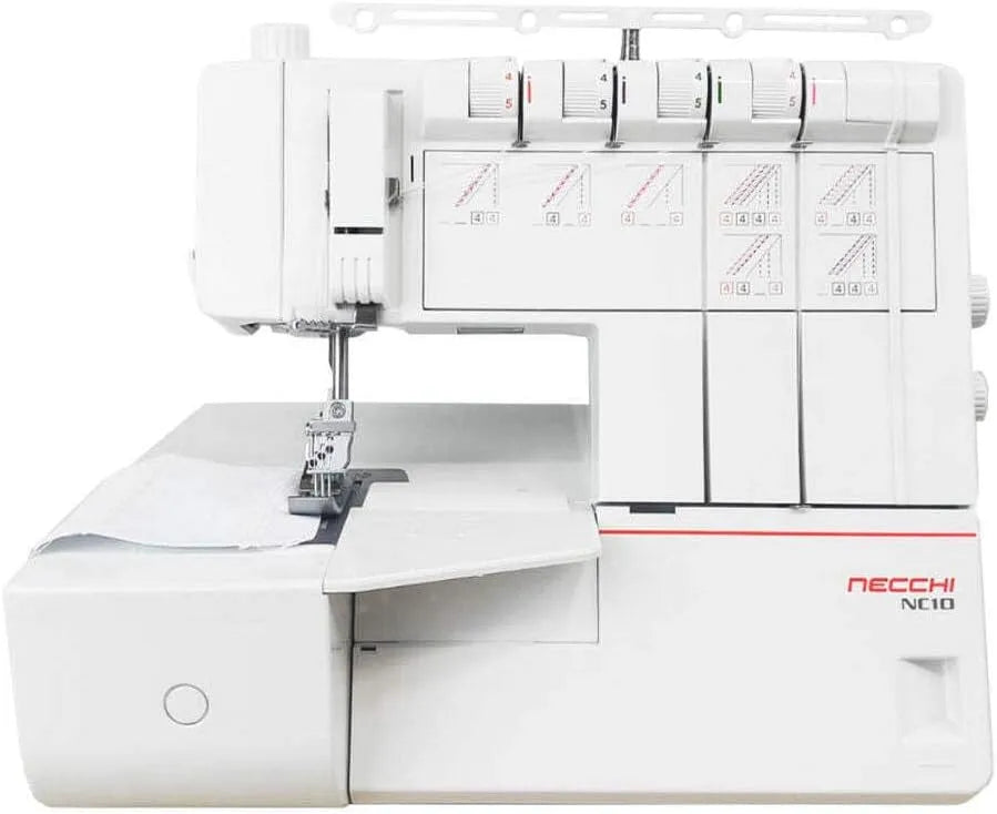NC10 Macchina per Cucire, bianco, plastica, alluminio, Necchi