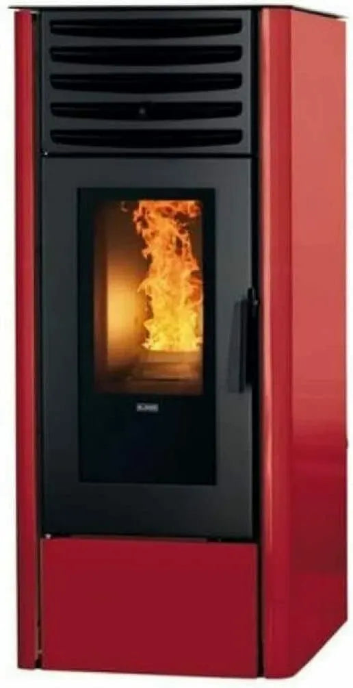 ECO 12 A PELLET VENTILATA KLOVER MODELLO DEA ROSSO 11,3 KW