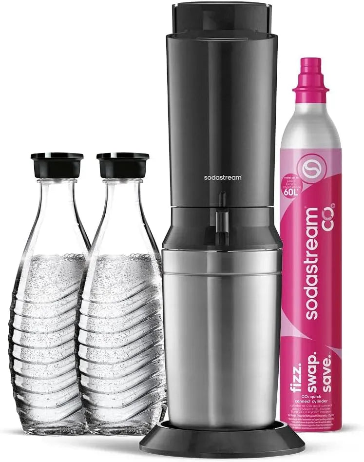 Sodastream Crystal, Gasatore per realizzare acqua frizzante e bevande