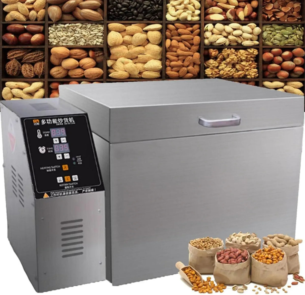 1800W/2500W Type5 Macchina per tostatura, 1800 W, 2500 W, timer, acciaio inox, funzione riscaldante, per caffè da 1800W/2500W