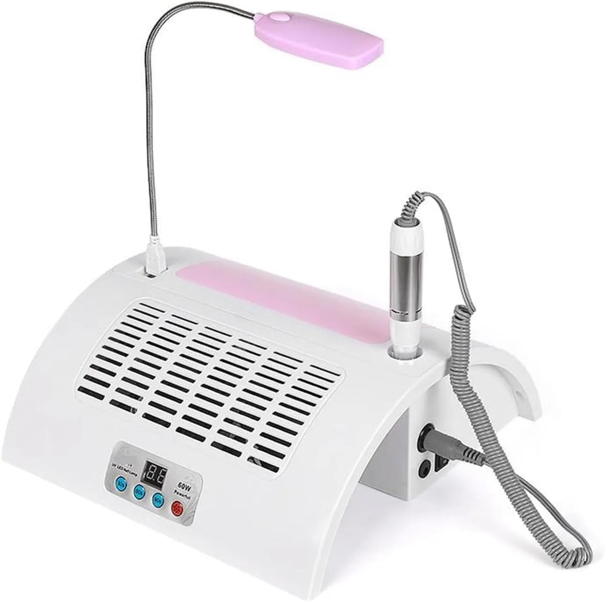 Asciugatrice, professionale, asciugabiancheria, lampada germicida UV-C, Aspiratore Unghie Professionale