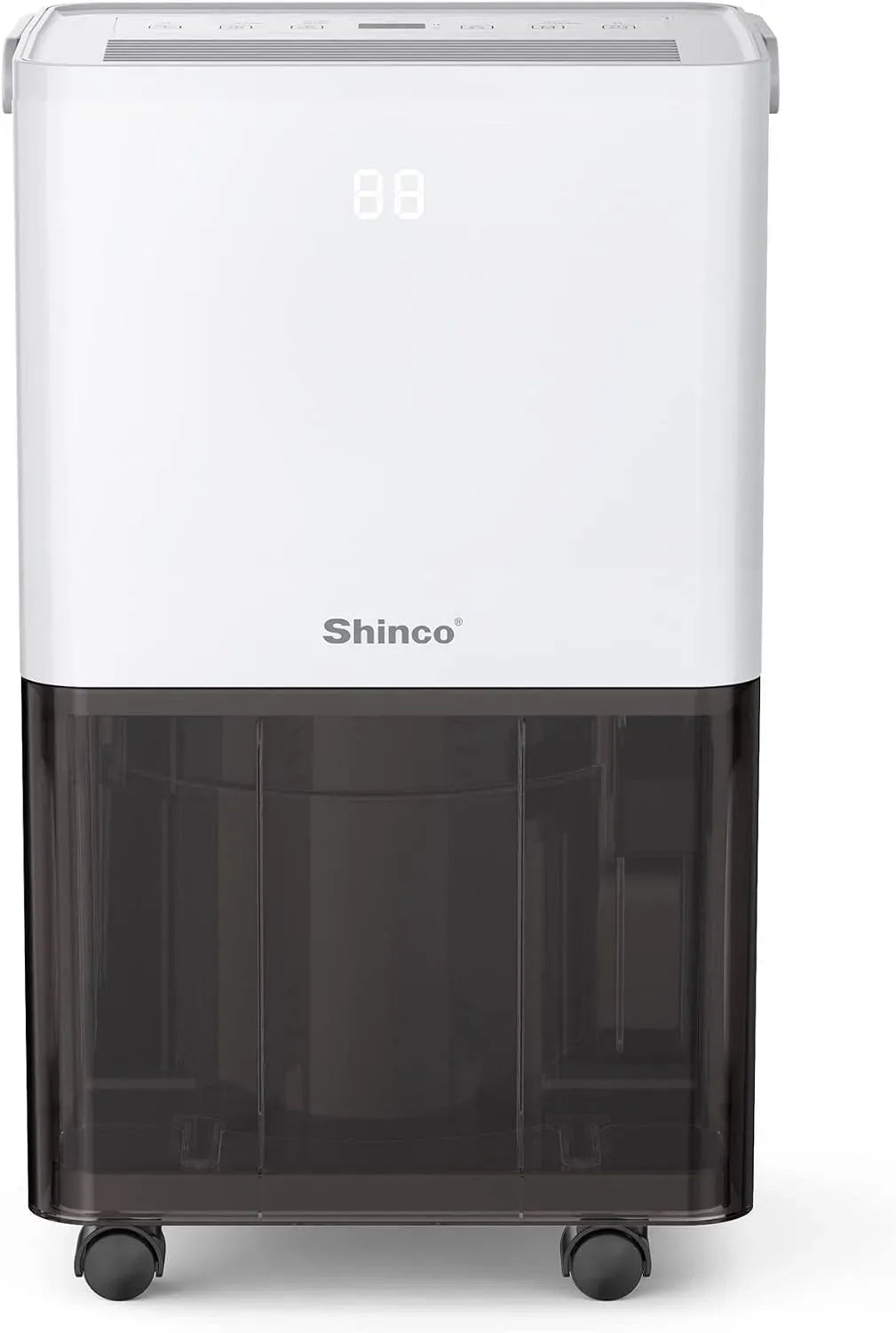 Deumidificatore, SHINCO 10L/Giorno, timer, ampio serbatoio, Timer 24 ore, Per Max 15㎡