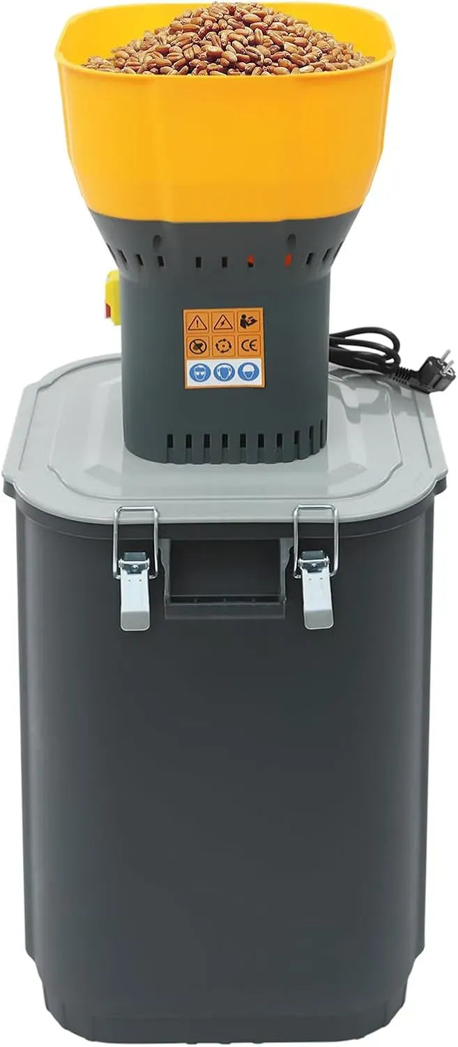 Mulino per cereali, 55 L, 1300 W, macinacereali, professionale, macinacaffè con 5 setacci