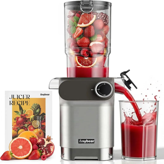 estrattore di succo e spremiagrumi, Juicer, 200 W, 110 mm, per frutta e verdura intere