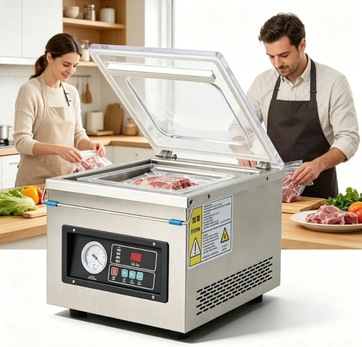 Macchina, industriale, professionale, acciaio inox, per uso domestico o