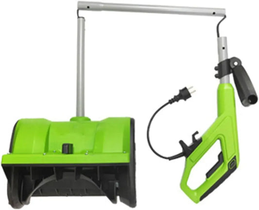 ideale per vialetti e, Spazzaneve elettrico a spinta manuale per la rimozione della neve, per efficiente attrezzatura per lo sgombero della neve per