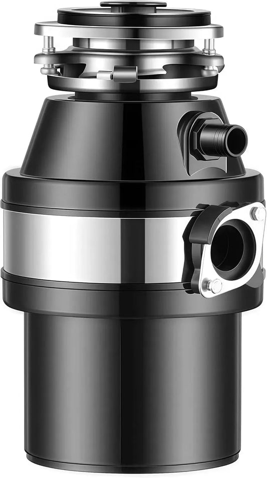 Lavello da cucina, acciaio inox, 4000 Giri/Min, Trituratore di Rifiuti Alimentari in Acciaio Inox