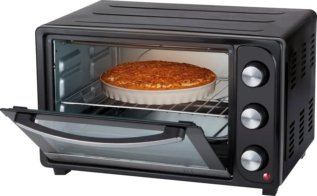 Forno elettrico, 44,5 x 31 x 28,5 cm, 21 L, 1380 W, Jata HN921, timer, grill, Funzione Grill