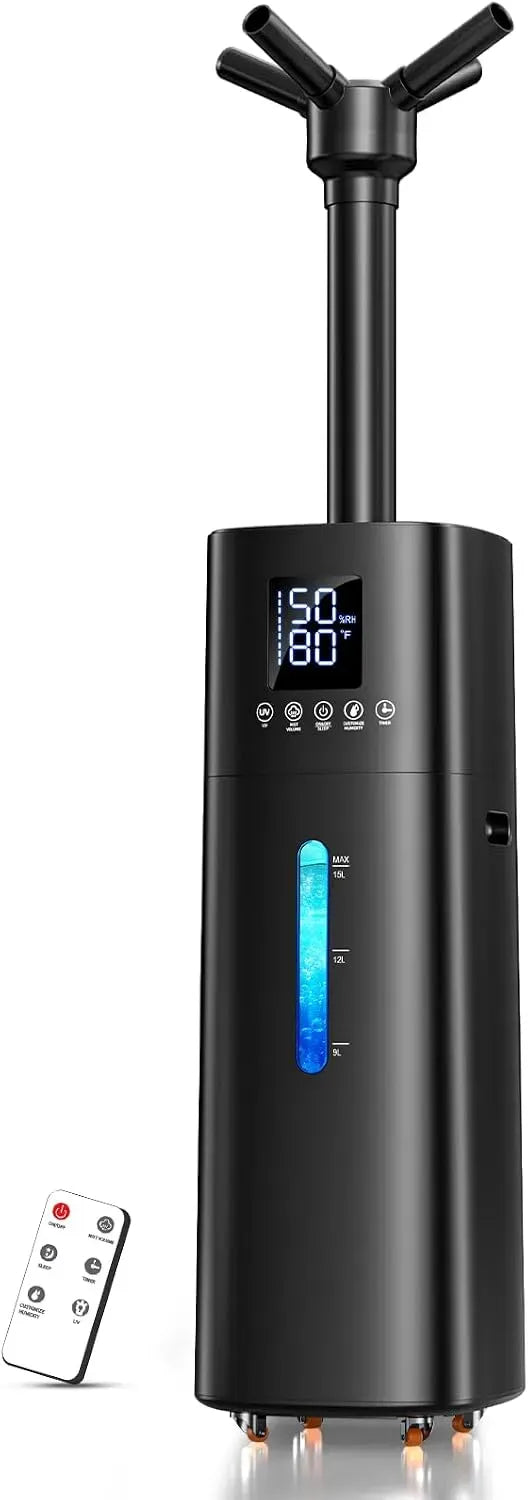 l/4 72h Umidificatore, copertura, diffusore, diffusore elettrico di aromi, 15 l, 600 ml/h