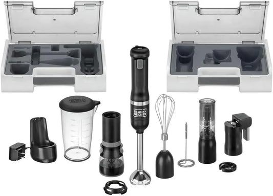 Black+Decker BCKM1016KS10 Frullatore, nero, 6 in 1 Multi Tool Set