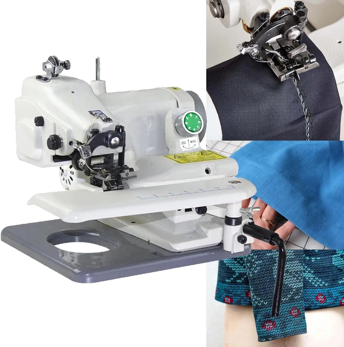 1200RPM Macchina Da Cucire, Macchina Da Orlare, macchina per cucito elettrica, portatile