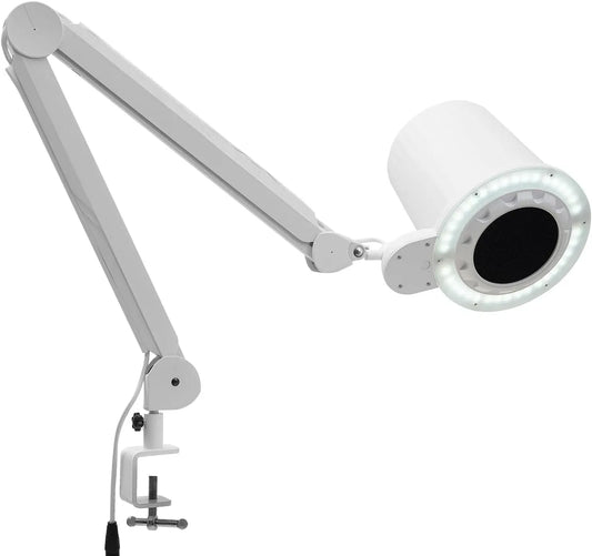 in ABS, Aspiratore Unghie Professionale Forte 55W 8m dotato di Luce LED 3 Colori