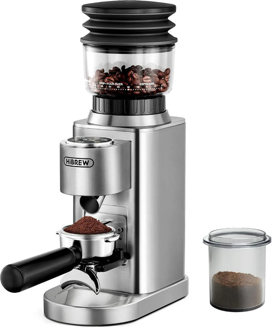 G7-48 Macinacaffè elettrico dotato di impostazioni precise per espresso/filtro/caffè, controllo porzioni e macinacaffè antistatico, conico per caffè