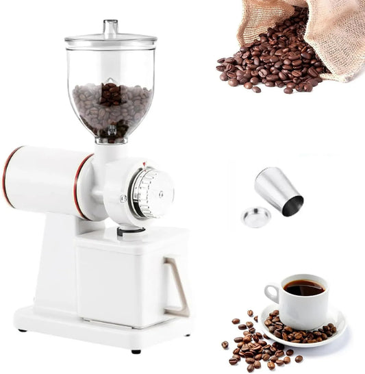 Macinacaffè elettrico a macine in legno for caffè espresso, per piccolo macinacaffè automatico in acciaio inox dotato di cartuccia toner