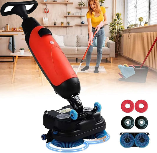 Lavasciuga, 17 pollici, lavatrice/asciugatrice, SHAHRYAR, professionale, rosso, 240 Giri/Min, Testina Rotante a 360°, Copertura 1200 M²/H Red