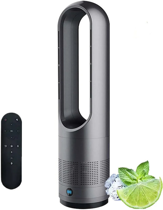 Ventilatore, portatile, timer, oscillazione, circolazione d'aria portatile per ufficio domestico, oscillazione di 80°, display LED, 8 velocità