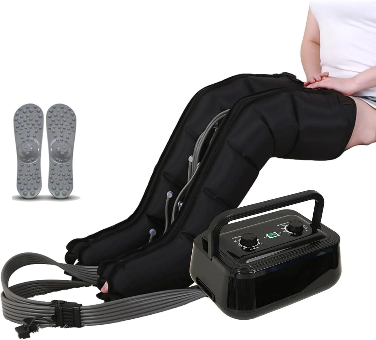 dispositivo pressoterapia per gambe, Massaggiatore, professionale, per Casa Massaggiatore Piedi E Gambe