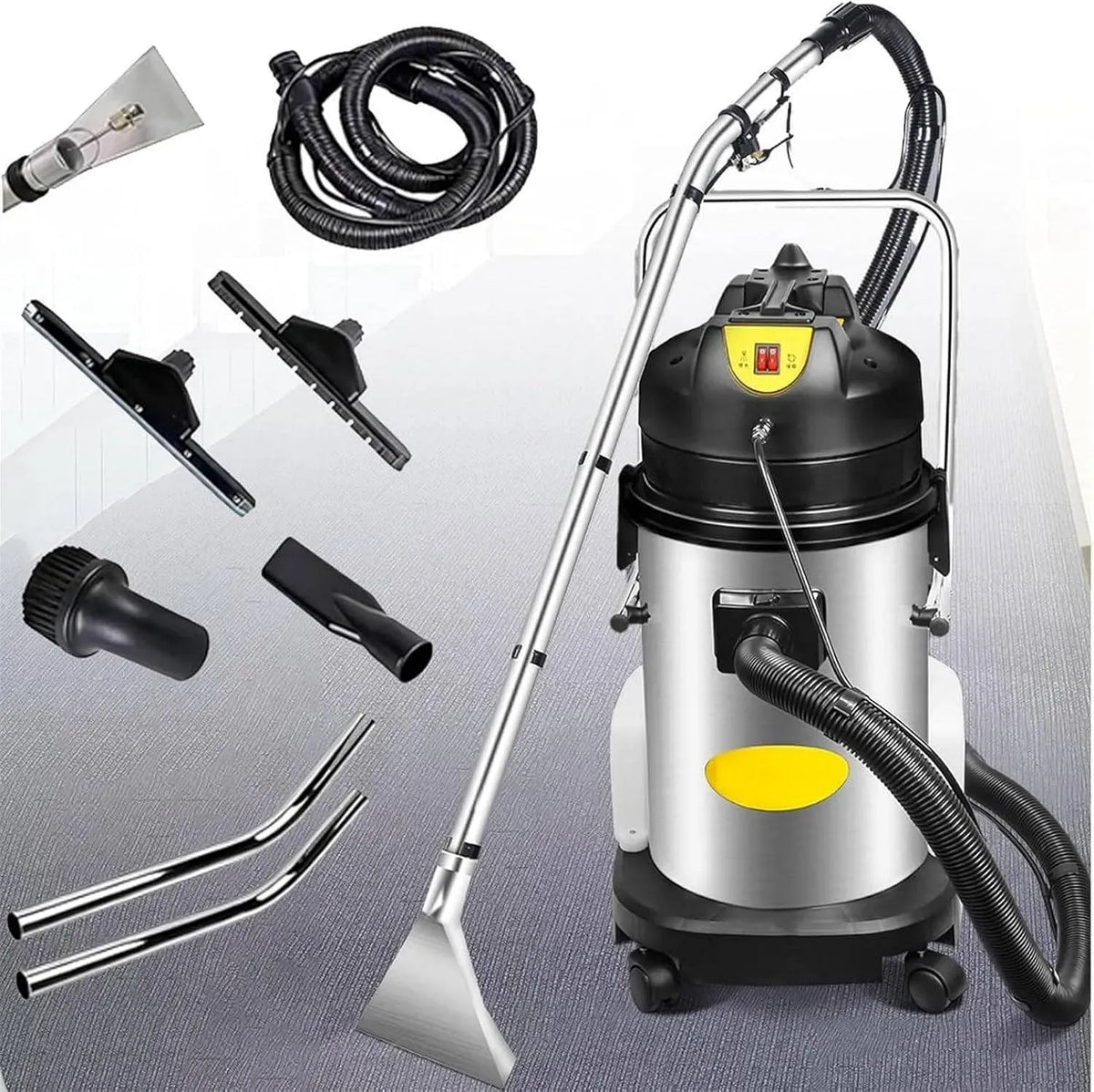 Aspirapolvere W/2110, 60 L, 1034 W, 2110 W, vapore, professionale, tappeti e divani
