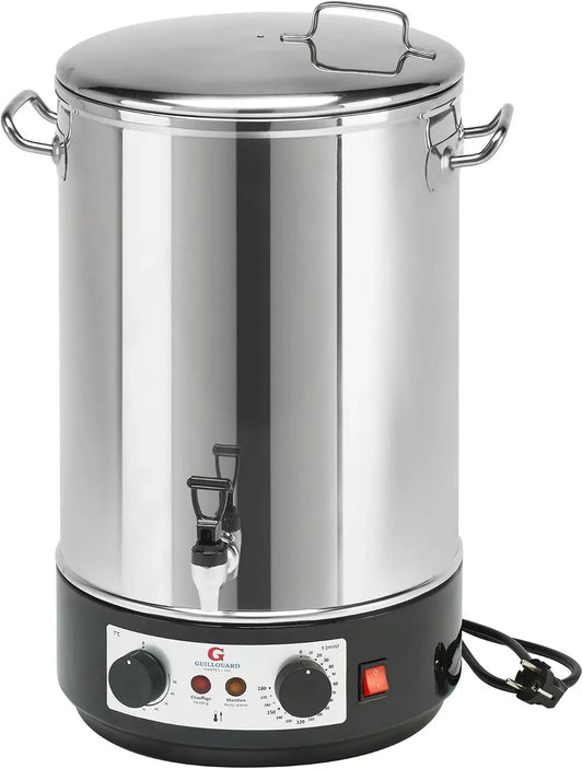 Rubinetto da cucina, 32 L, 2500 W, timer, miscelatore e rubinetto lavello