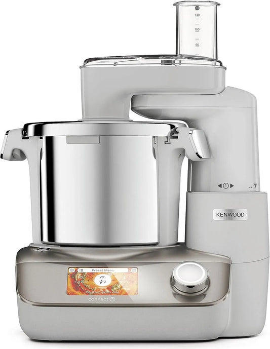 Kenwood CCL50.A0CP Robot da cucina, macchina da cucina, CookEasy + Robot da Cucina con Funzione Cottura e Connesso a APP