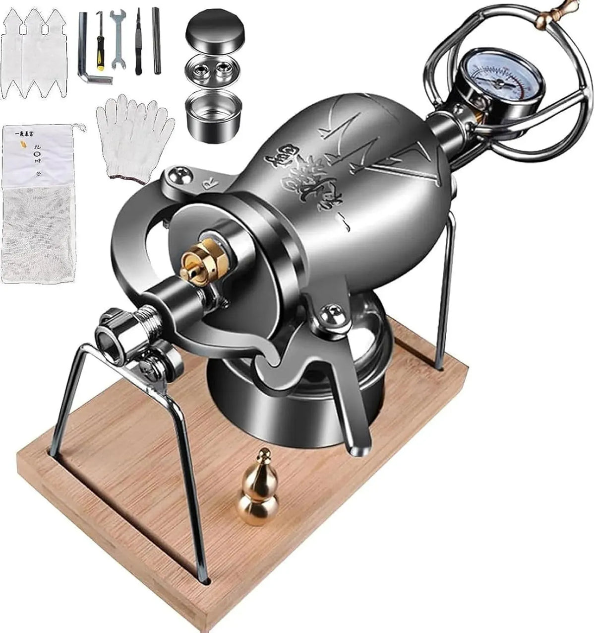 Macchina per Popcorn, Macchina per Il Riso, 500 ML, professionale, per Popcorn Professionale