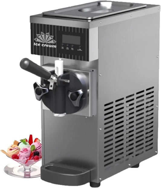 Espresso/1.1-1.3 Yogurt/450W/Efficace/Gelatiera Macchina per Gelato, Macchina per Frozen, Gal/H/Macchina, macchina per gelato e sorbetto, 450 W