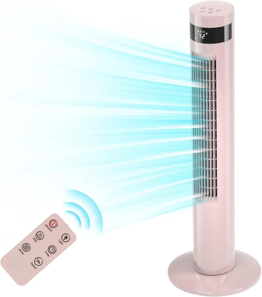 Ventilatore, 91 cm, portatile, timer, 3 velocità