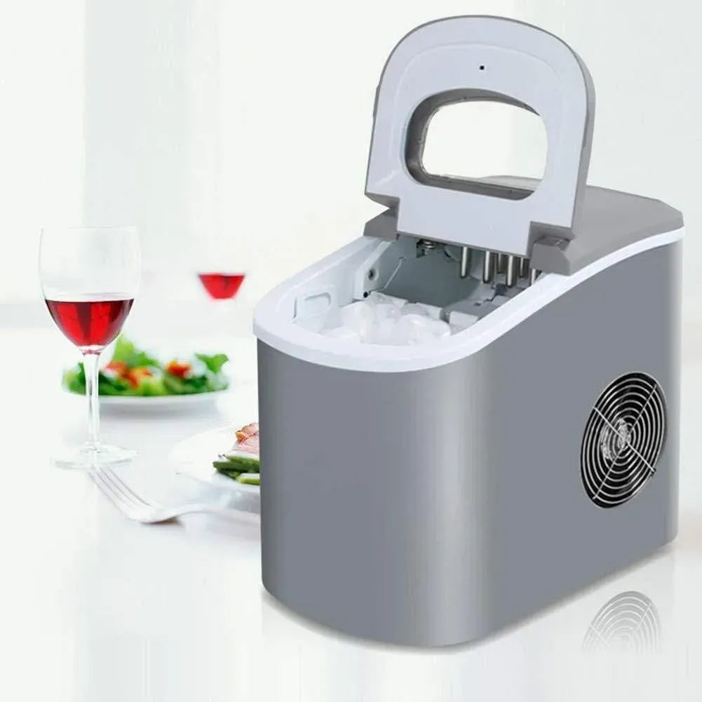 Macchina per il ghiaccio, Macchina per cubetti, 15 kg, rimovibile, per il ghiaccio Macchina per cubetti di ghiaccio da banc