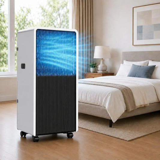Condizionatore, 3200 W, portatile, ruote di trasporto, oscillazione