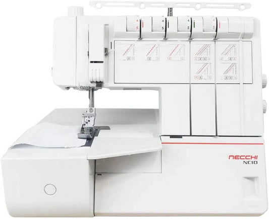 NC10 Macchina per Cucire, bianco, plastica, alluminio, Necchi