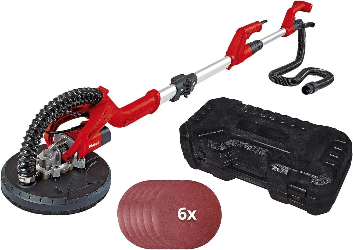 Einhell DW 225 Levigatrice, 165 cm, 600 W, 240 V, 225 mm, per muro telescopica