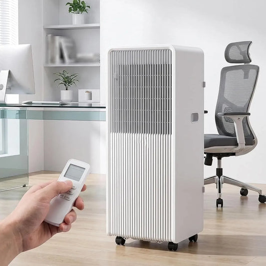Condizionatore, portatile, timer, Timer 24 Ore, 4 modalità Funzionamento Silenzioso, 10000 Btu