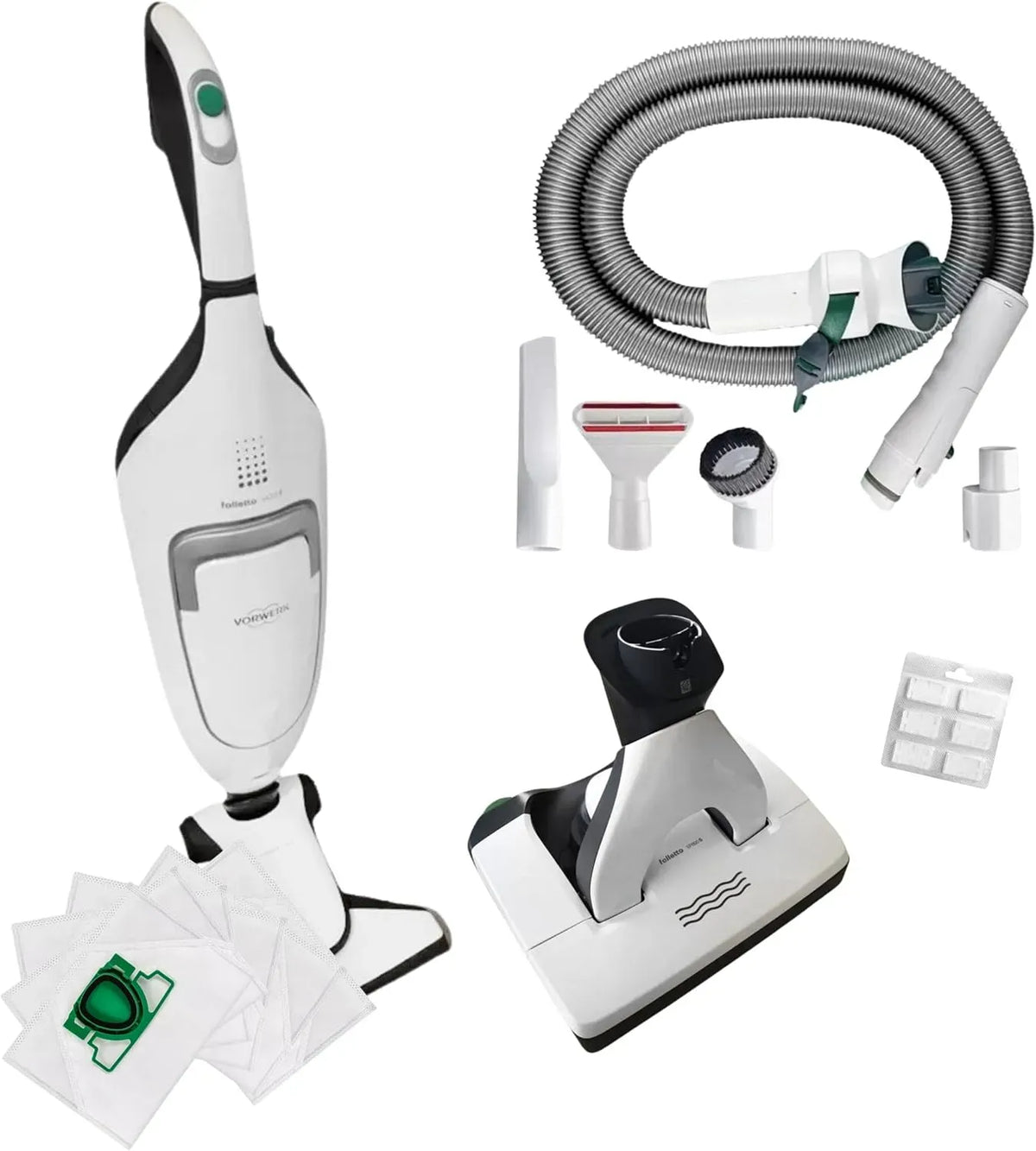 VK220S SP600S Set completo di campionatura con PULILAVA SP600S e KIT TUBO PROFESSIONALE, Pulizia, FOLLETTO VK220S EXEXPO, Sistema 2 in 1