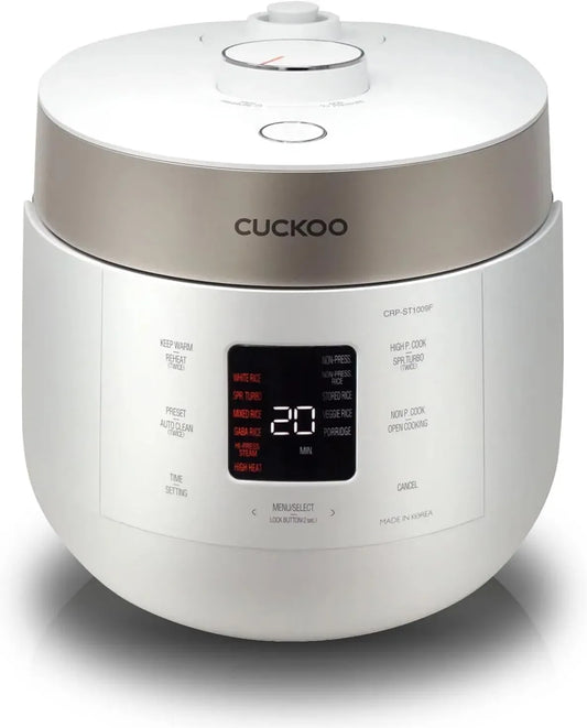 Scaldabagno, CUCKOO CRP-ST0609FW, rivestimento antiaderente, 16 opzioni di menu, /12 tazze, 3 guide vocali