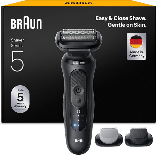 Braun Serie 5 52-N1650si Accessorio per elettrodomestico, nero, Rasoio Elettrico Barba, 2-N16 0si