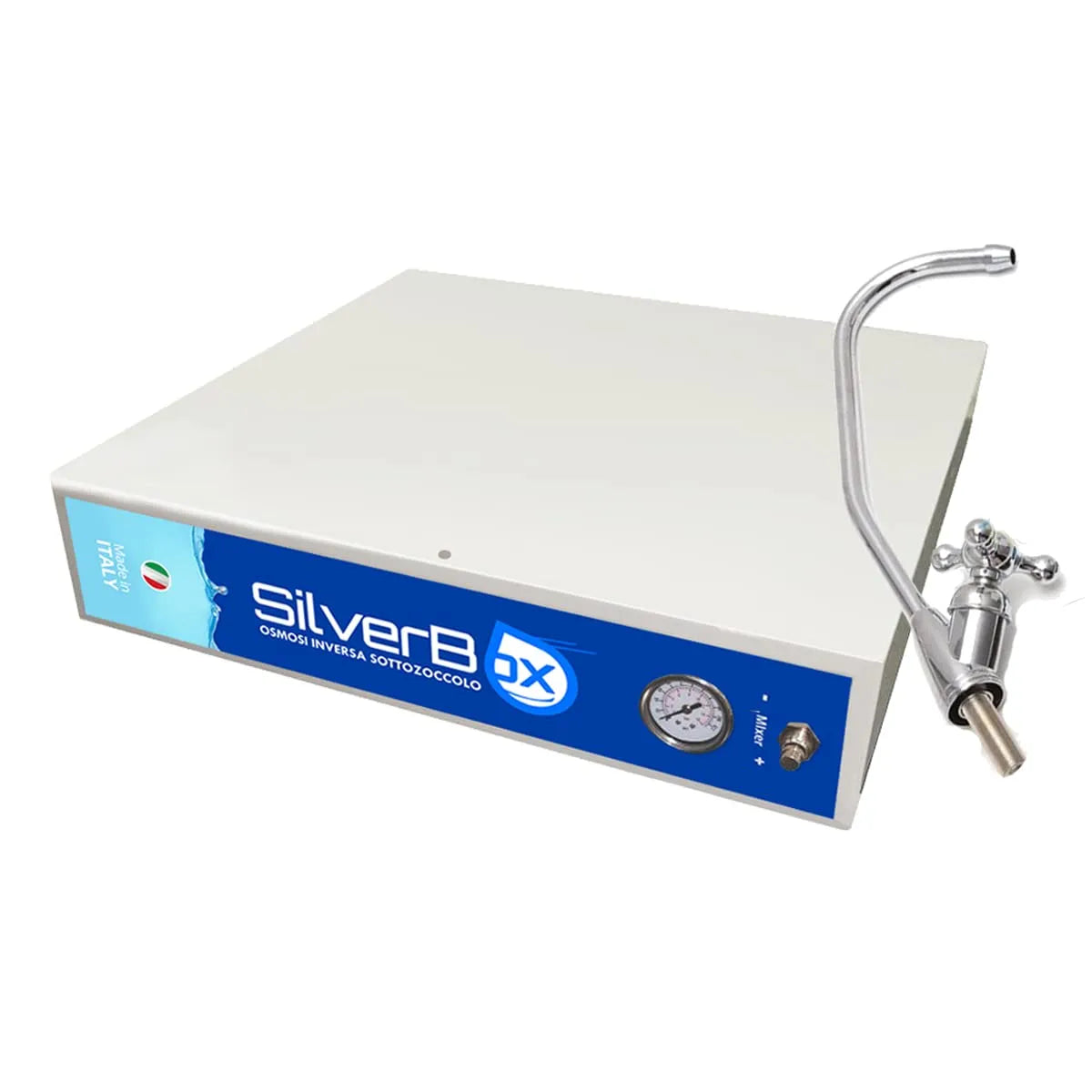 UP 70 Aquatecnica®, Osmosi inversa sottozoccolo Made in Italy, Depuratore Acqua Silverbox L/h