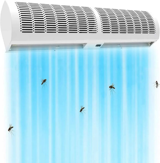 Barriera d'Aria Professionale dotato di velocità e direzione del Vento Regolabili per Una Facile Installazione in Ambienti Interni